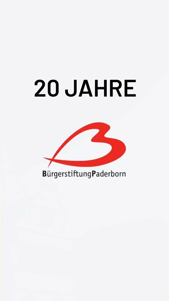 20 Jahre Bürgerstiftung Paderborn 🥳❤️

#buergerstiftung #paderborn #geburtstag #20jahre